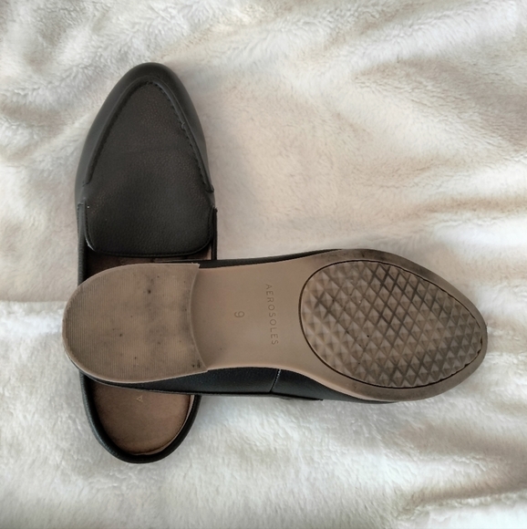Aerosoles Black Loafers - Picture 5 of 7